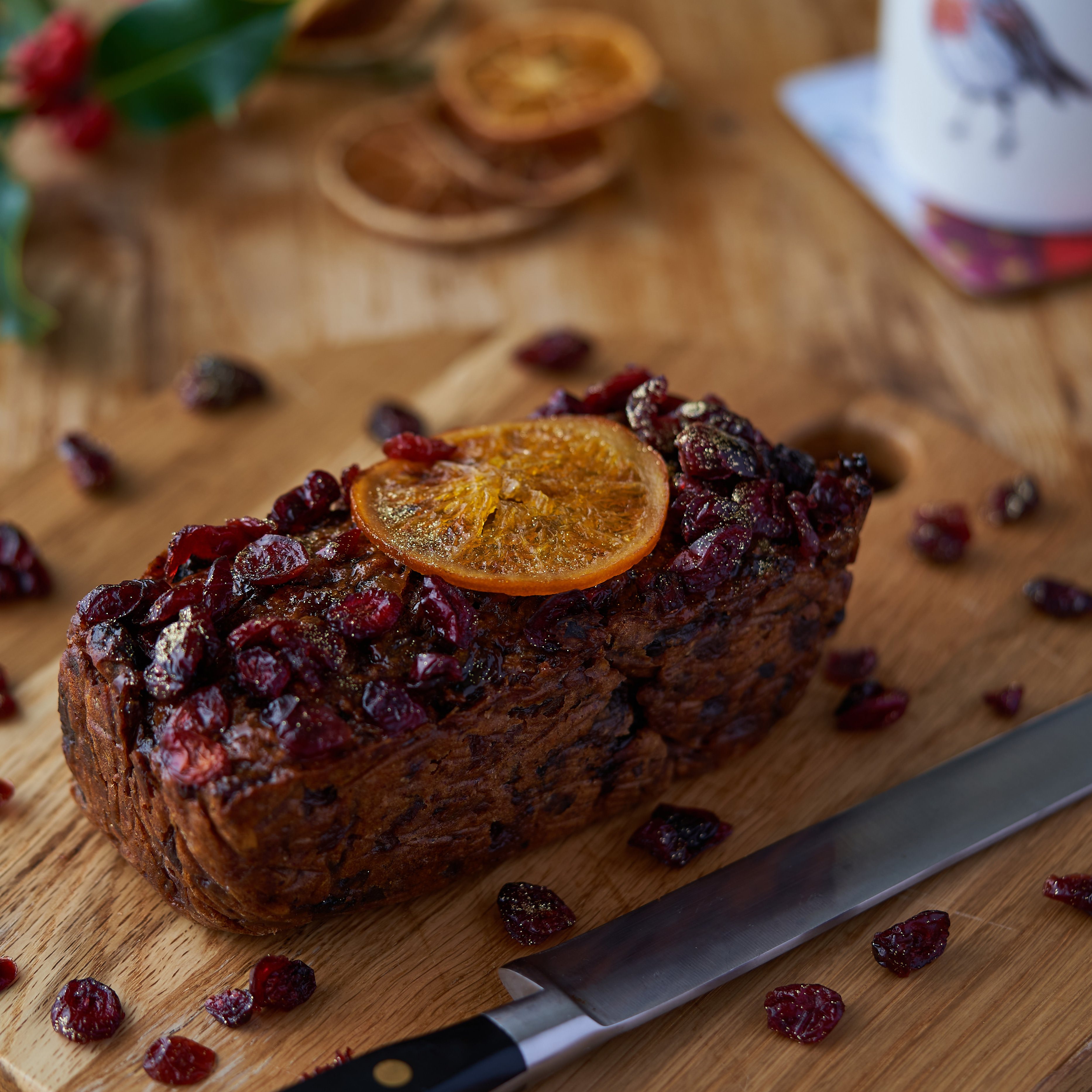 Vegan Christmas Cake (1lb Loaf Cake)