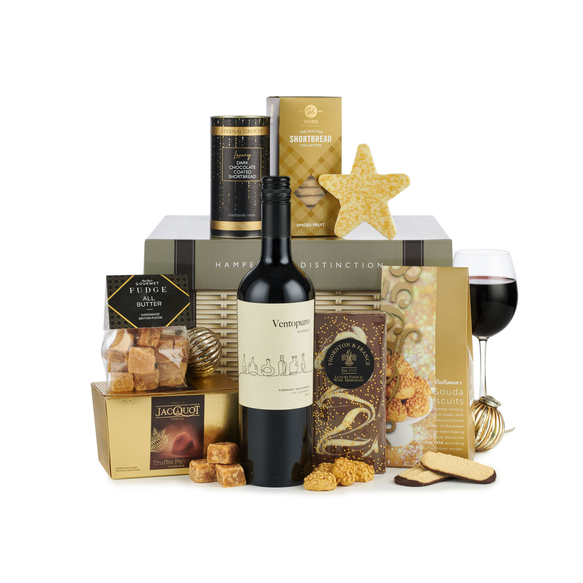 The Sparkle with Red Wine Gift Hamper