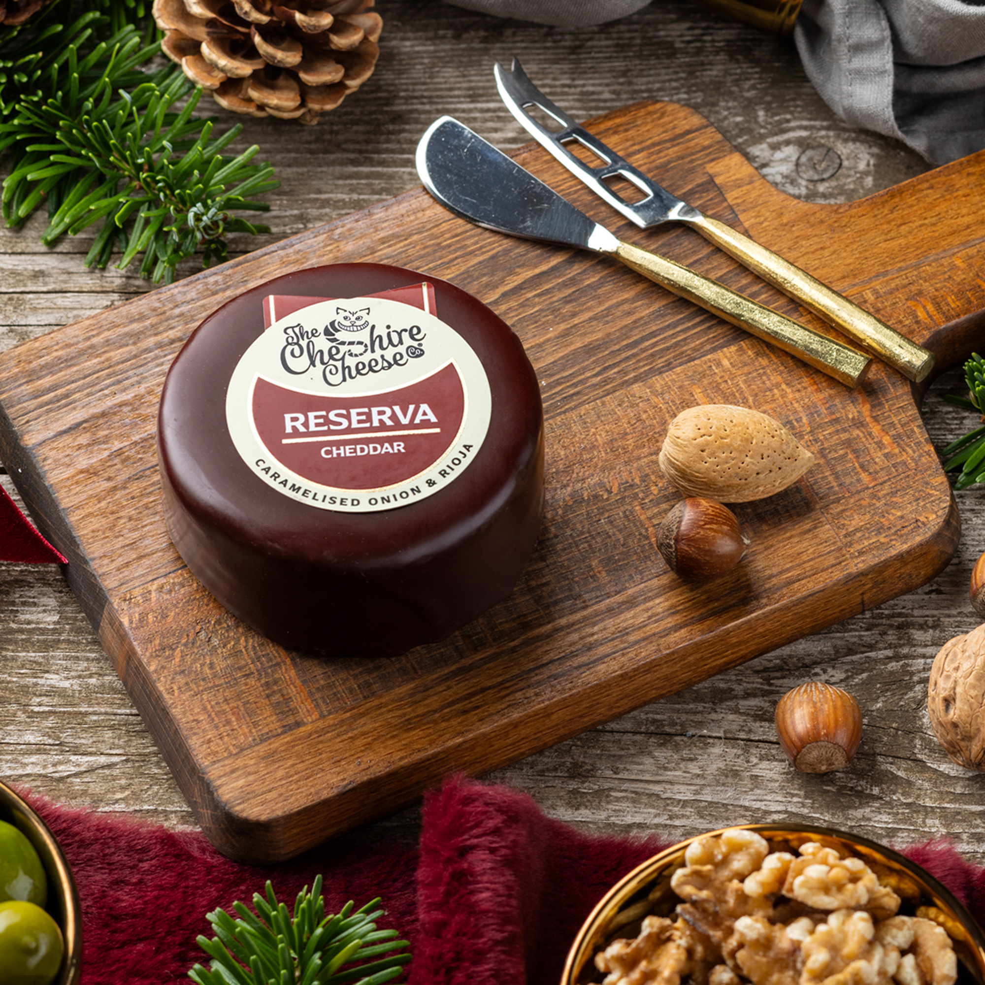 The Crackin' Christmas Cracker – Duo of Festive Cheese - Yumbles.com