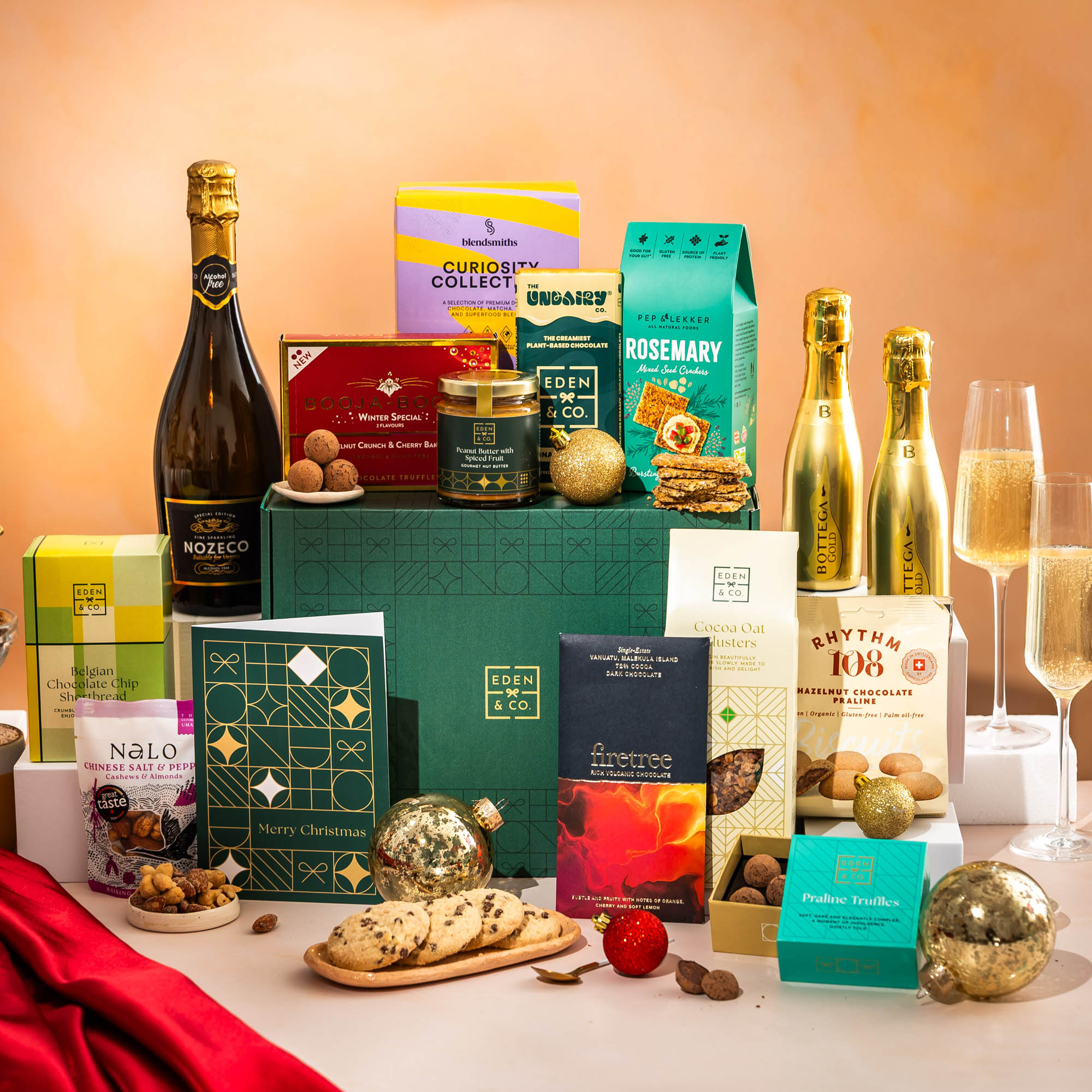 Vegan Christmas Luxury Hamper with Gift Card - Alcohol Optional ...