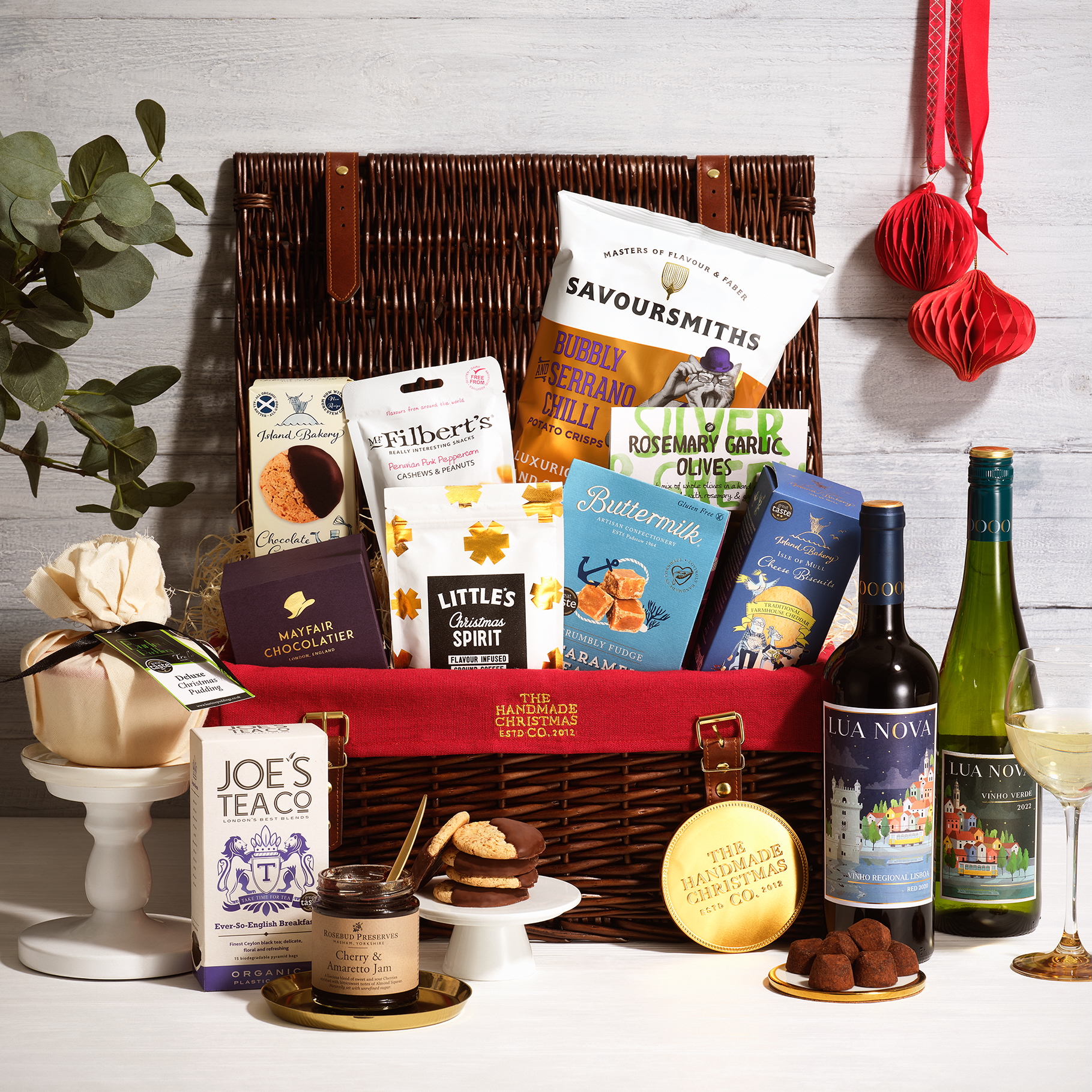 Time For Wine Christmas Hamper - Yumbles.com