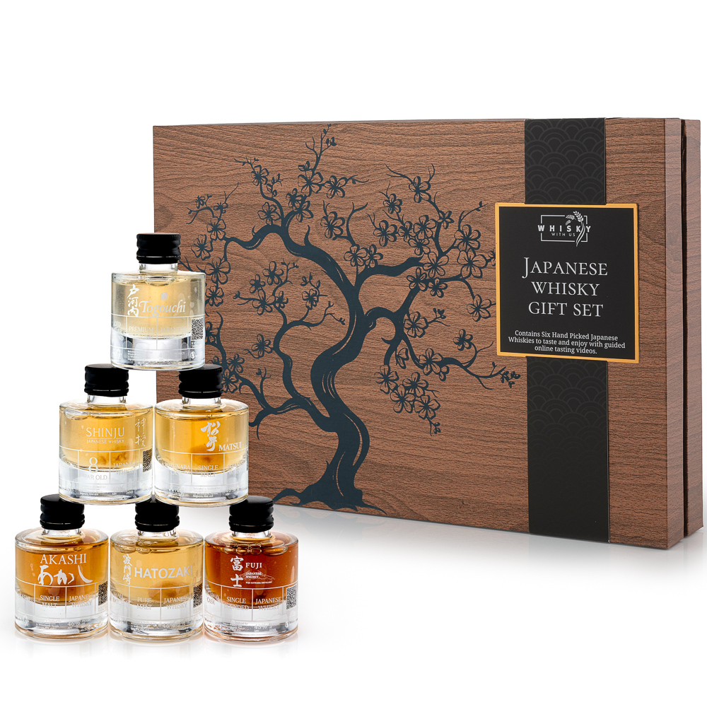 Premium Japanese Whisky Tasting Gift Set (6x30ml) - Yumbles.com
