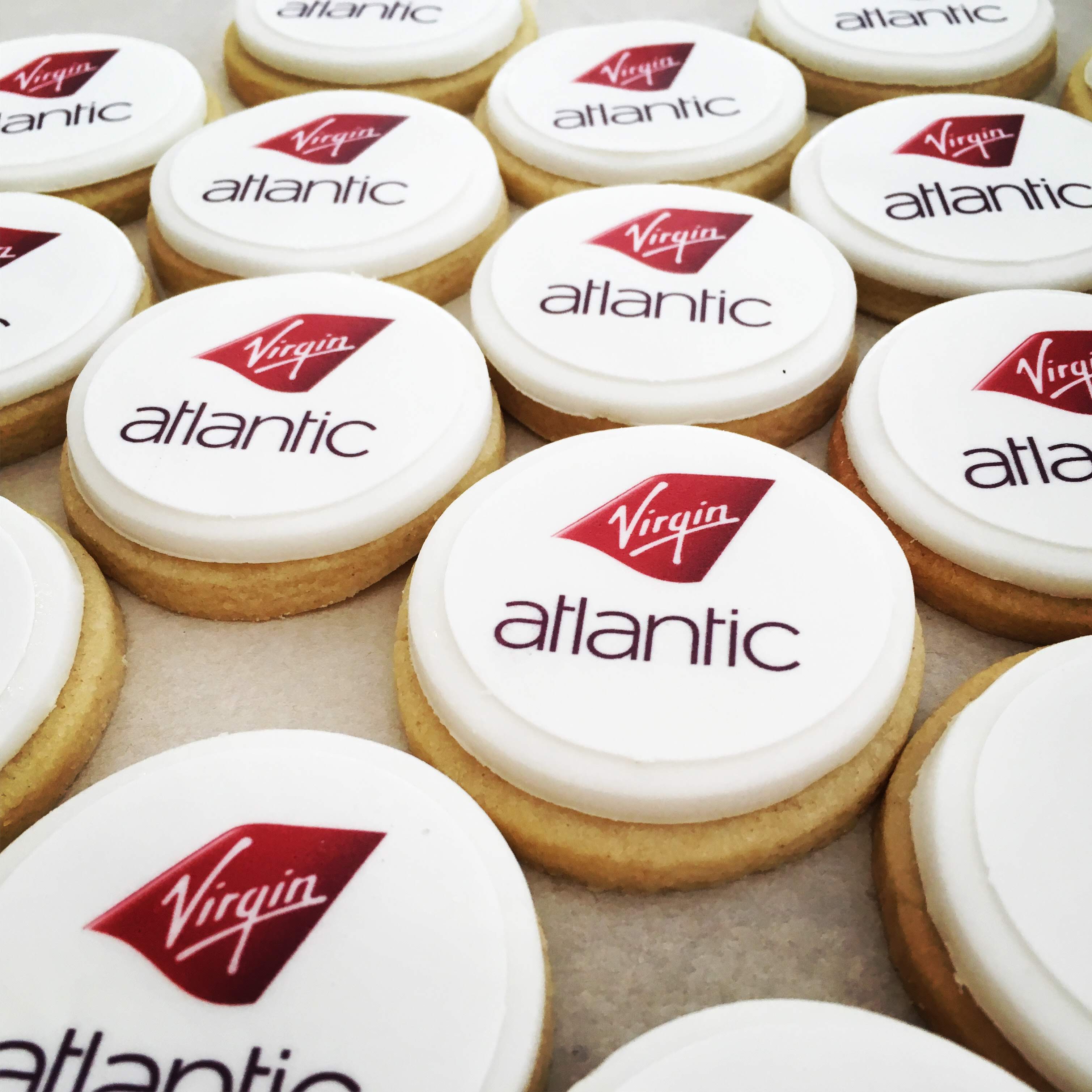 Corporate Printed Logo Biscuits