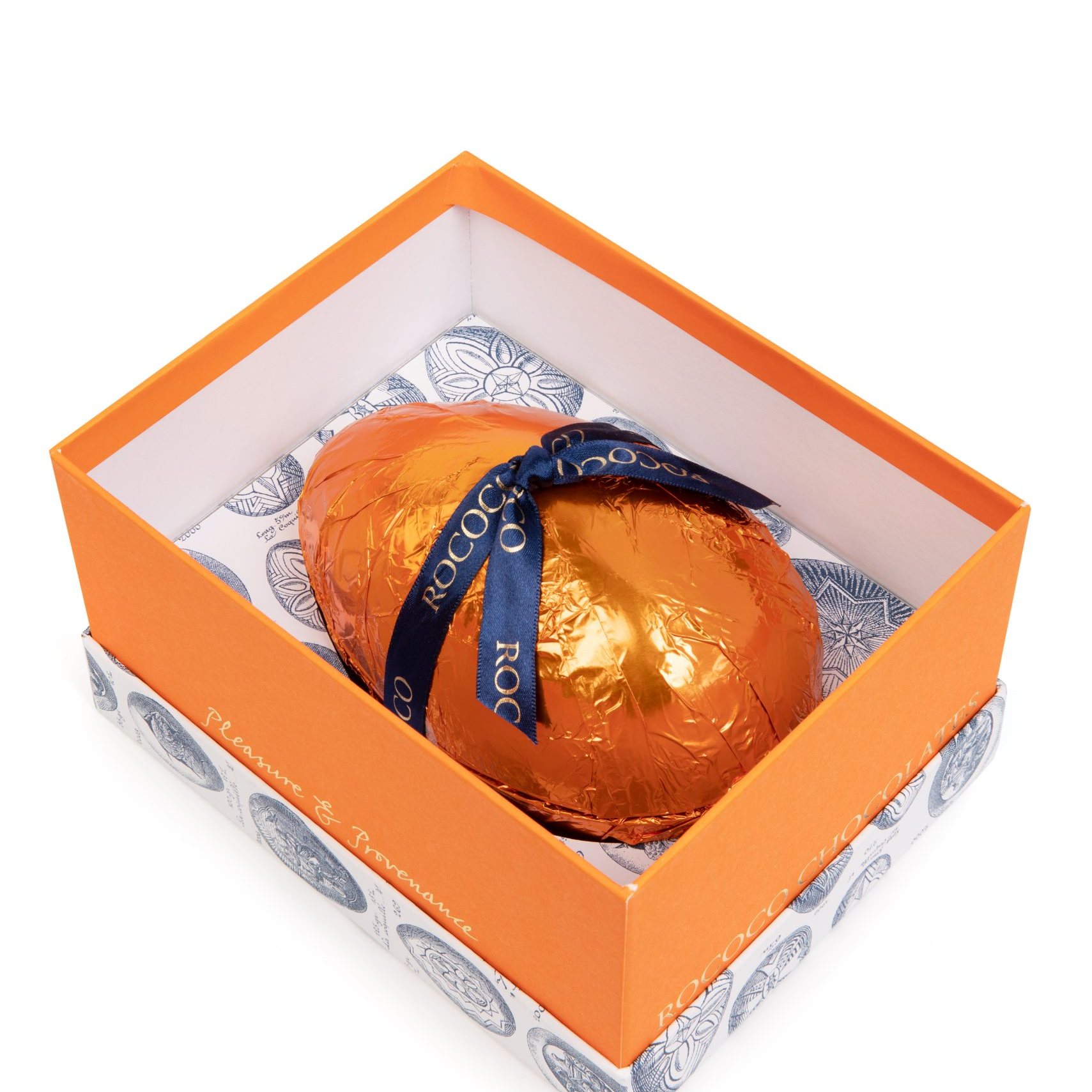 Orange Milk Chocolate Egg Easter Egg