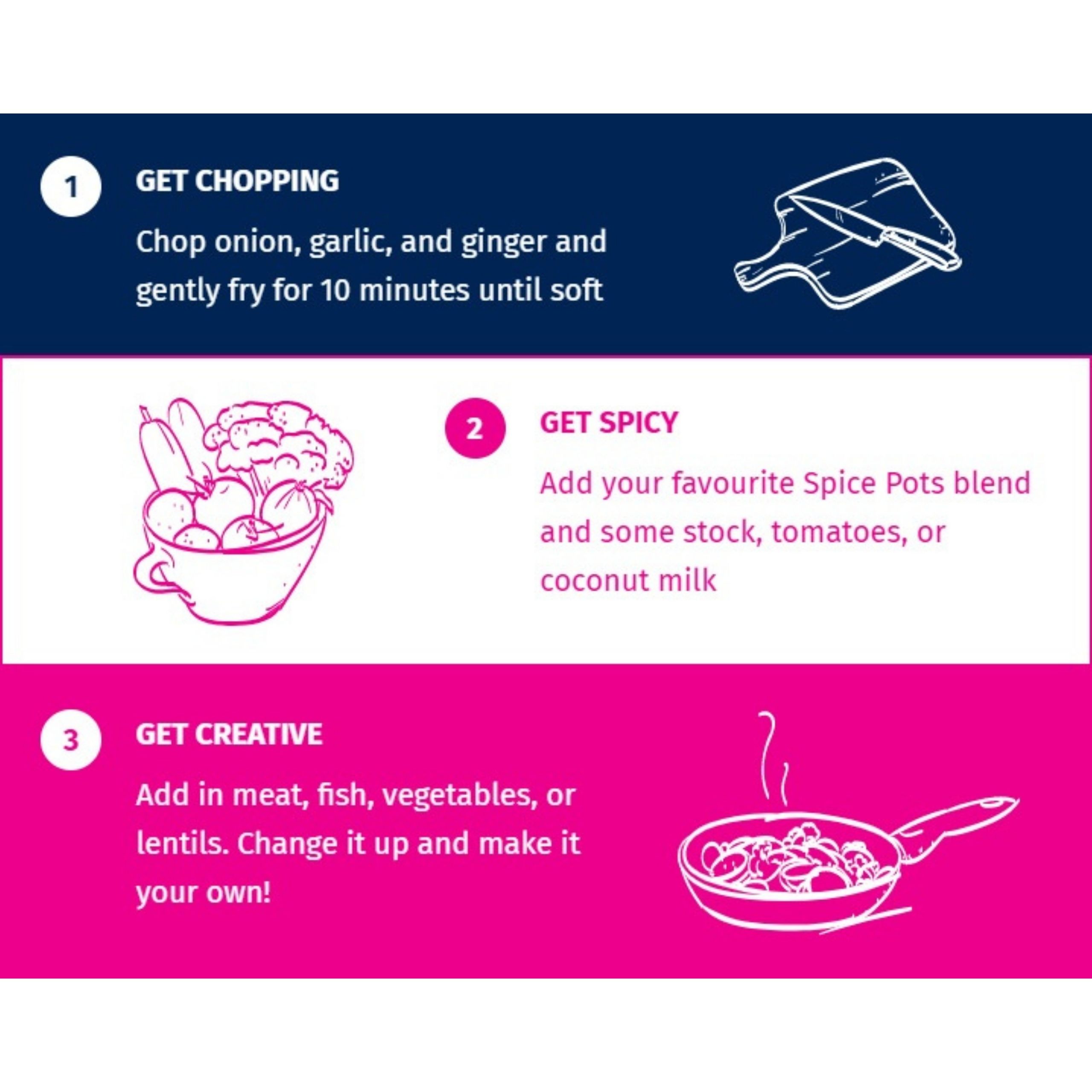 Easy Indian Cookbook to Use With Spice Pots