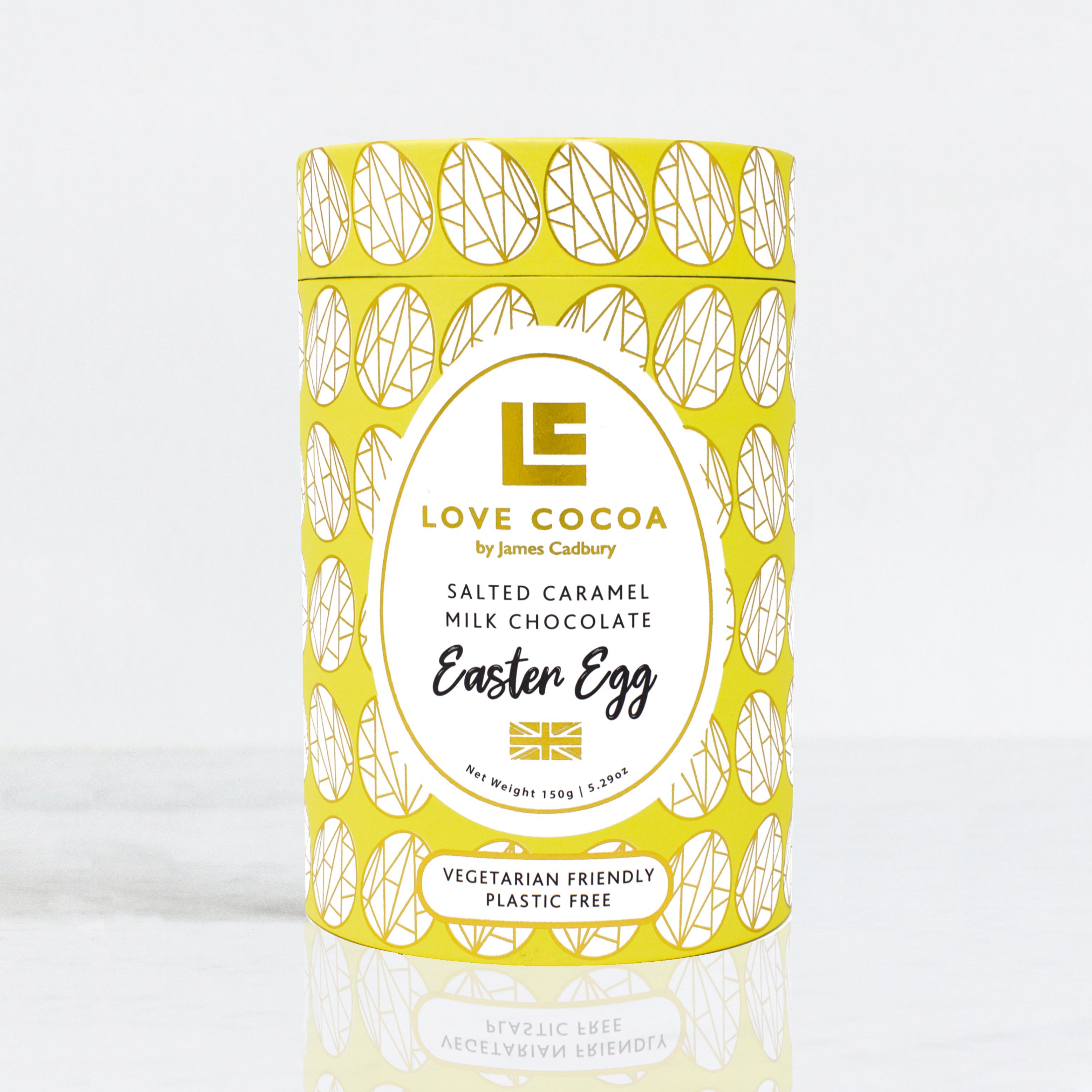 Love Cocoa Salted Caramel Easter Egg