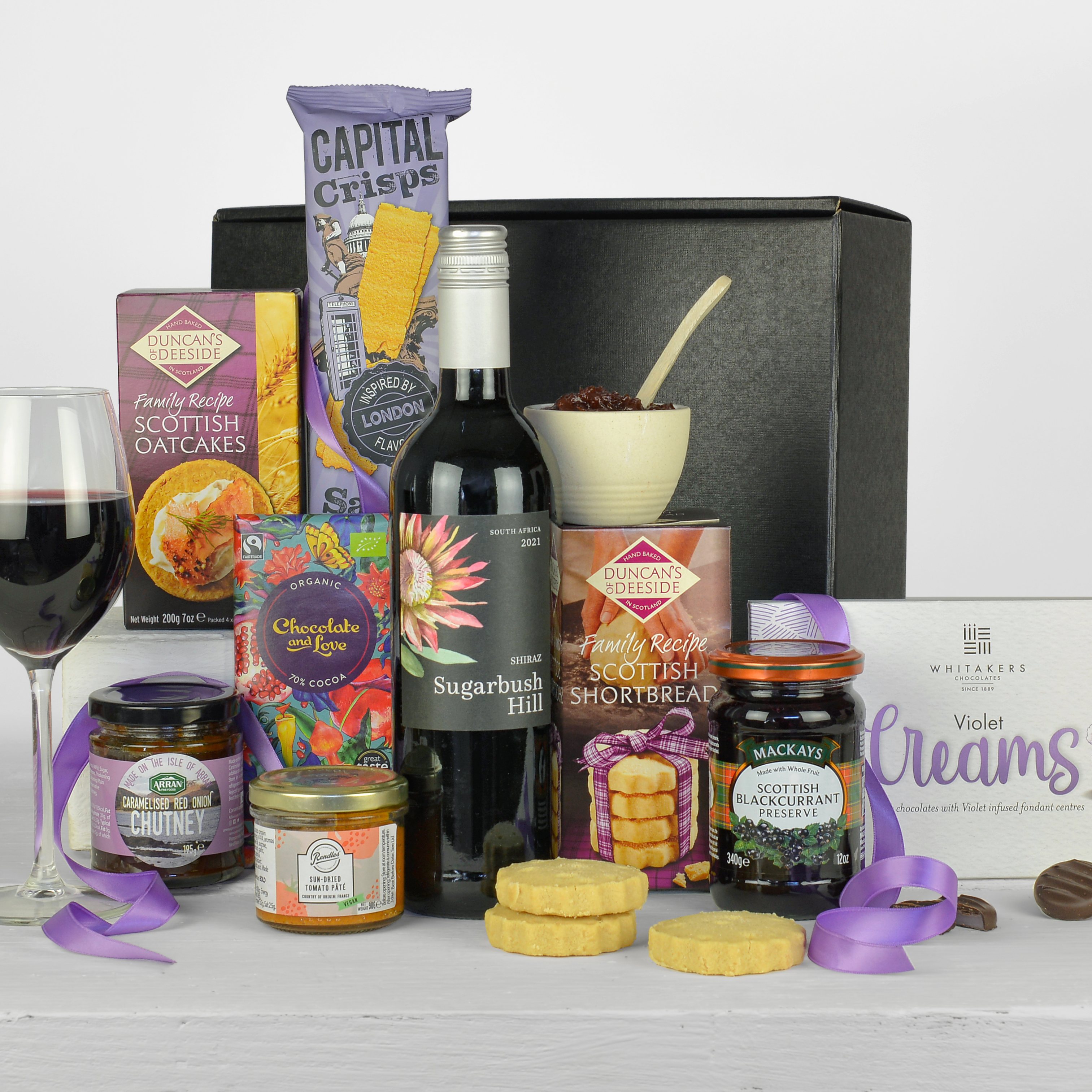 Vegan Gift Hamper With Wine