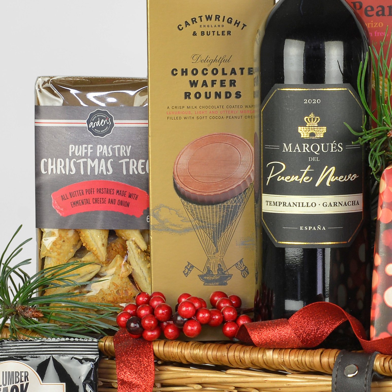 Christmas Eve Gift Basket Luxury Christmas Hamper - Yumbles.com