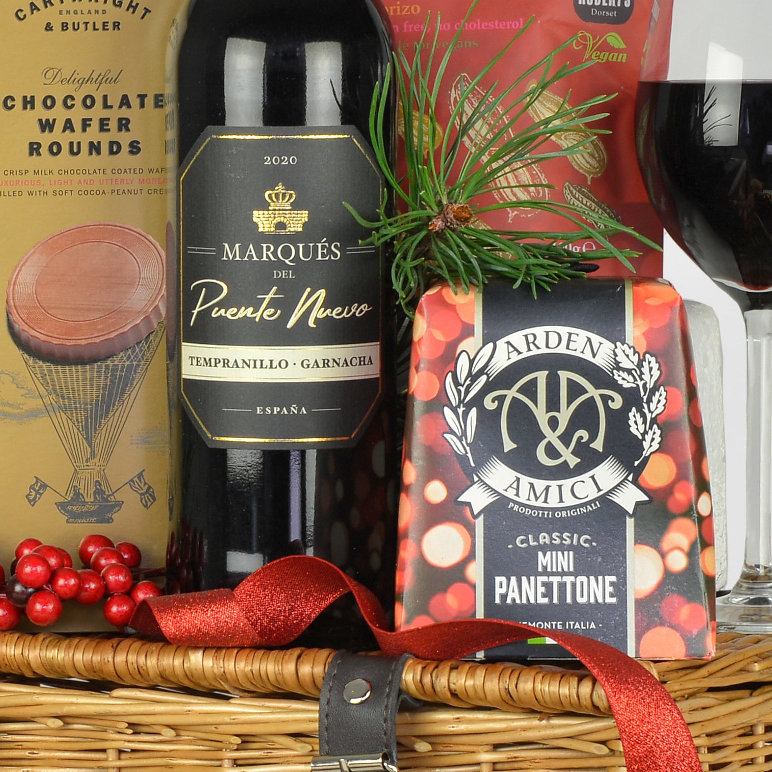 Christmas Eve Gift Basket Luxury Christmas Hamper - Yumbles.com