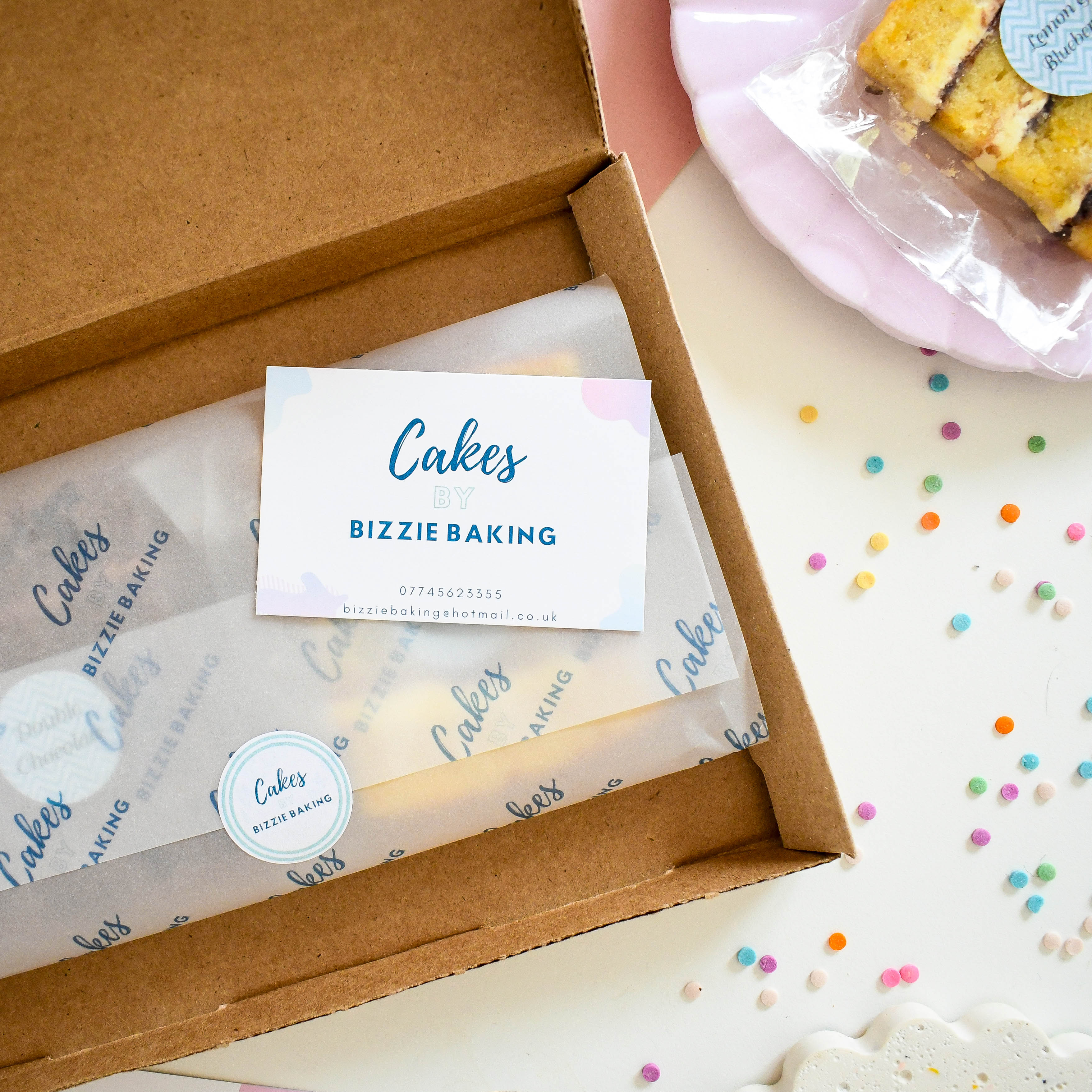 Letterbox Cake Subscription - 2 Homemade Sponge Cake Slices - Yumbles.com