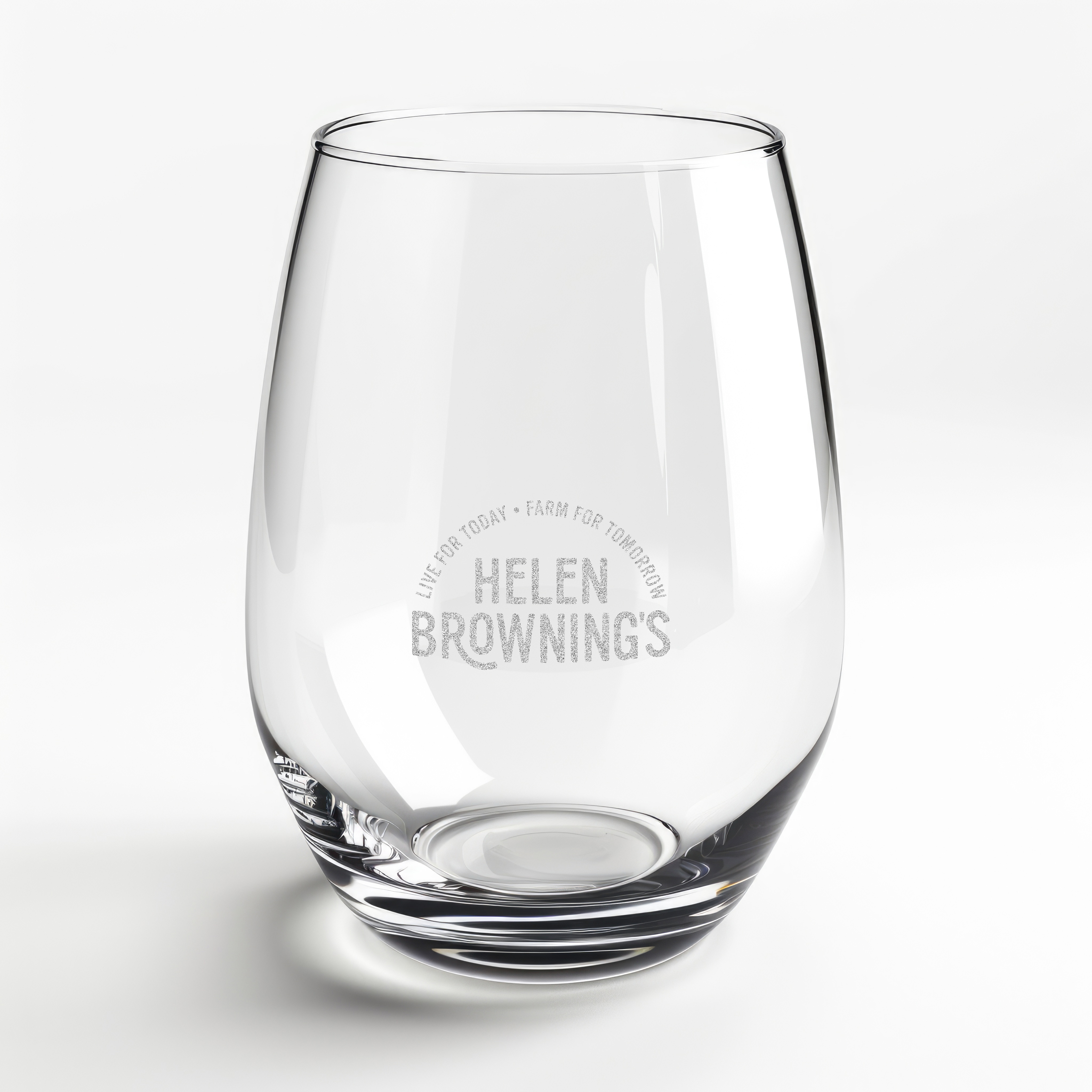 Organic Gin with Sea Buckthorn & Pear (35cl) – Engraved Glass Tumbler ...