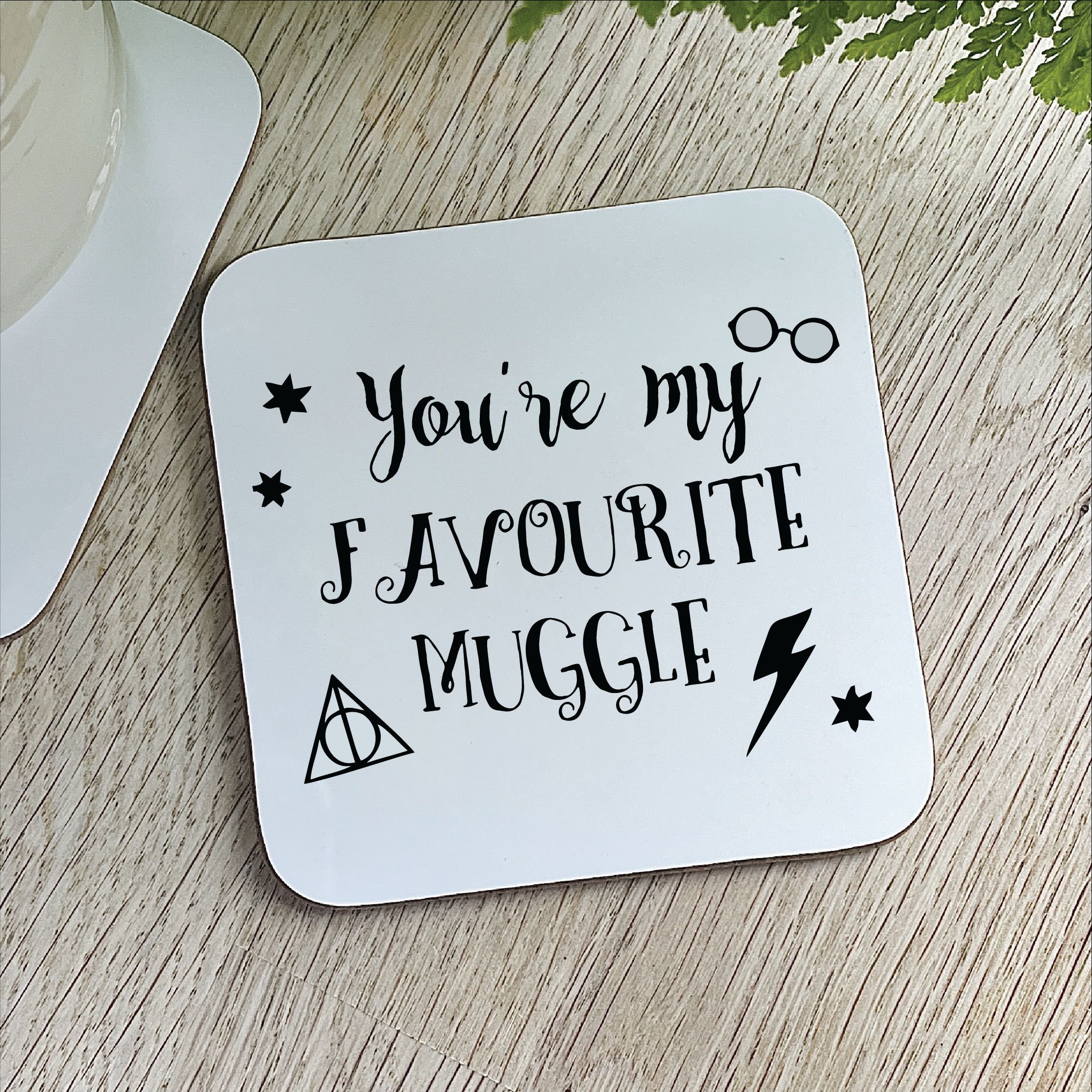Favourite Muggle Coaster - Yumbles.com