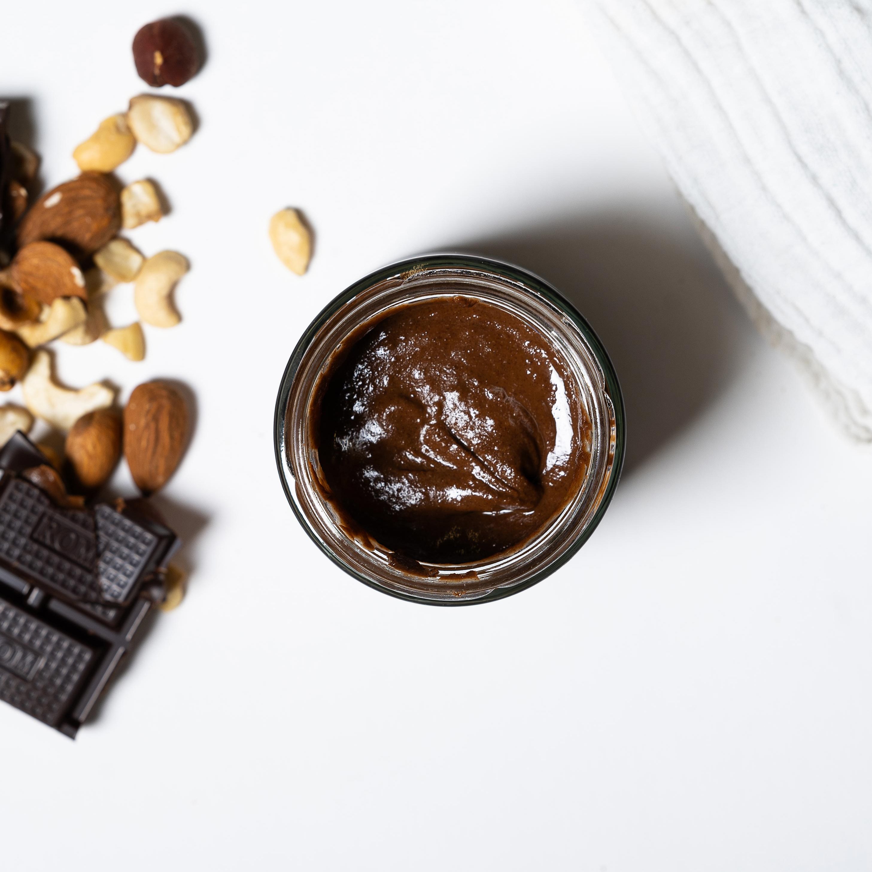 Nutty Chocolate Spread - No Added Sugar - All Natural, Handmade Nut ...