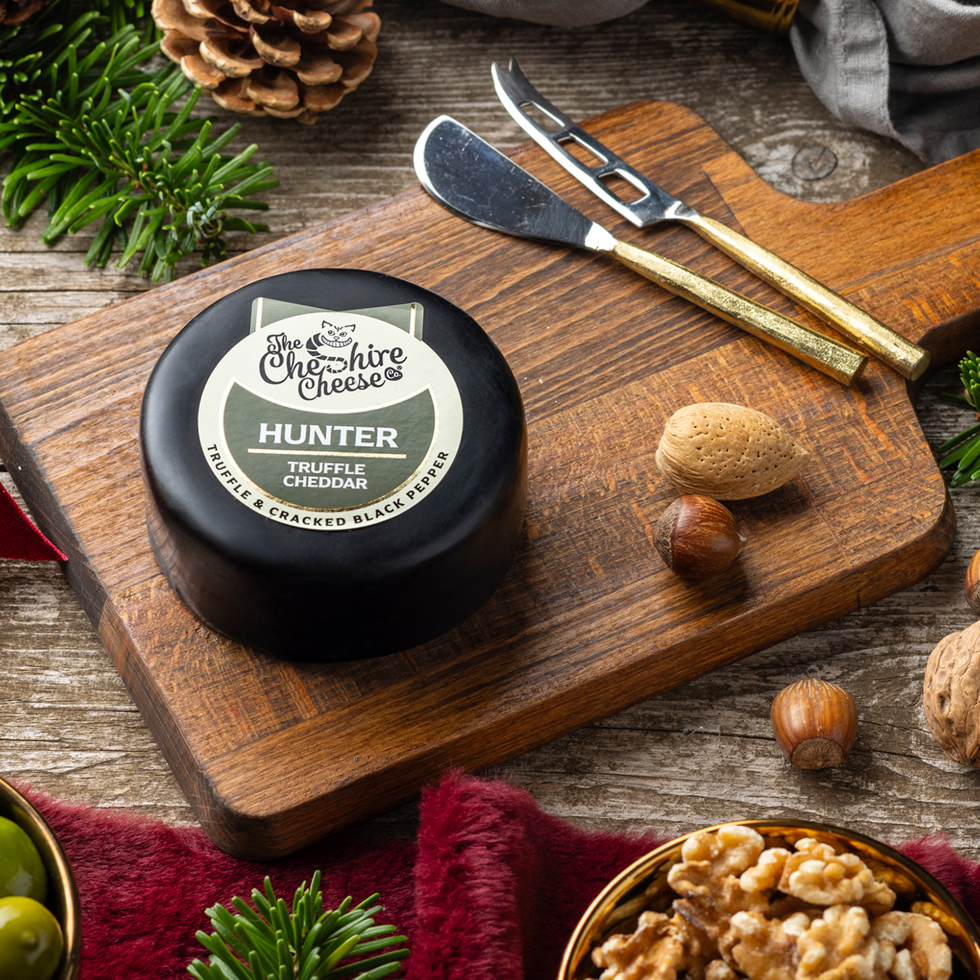 Irresistible Cheeseboard Selection Gift Box | 4 x 200g Waxed Cheese ...