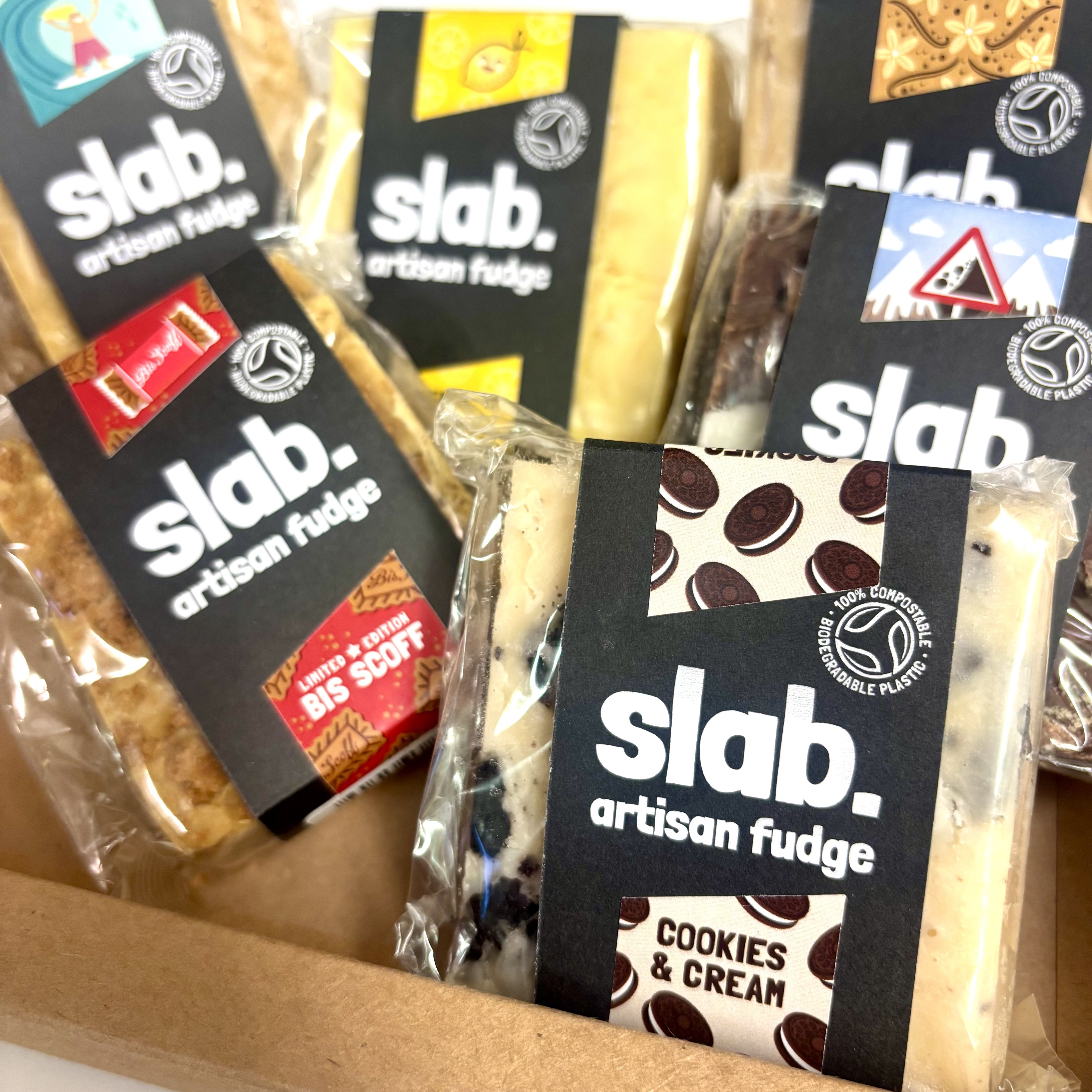 Bestsellers Fudge Slab Display Box - Yumbles.com