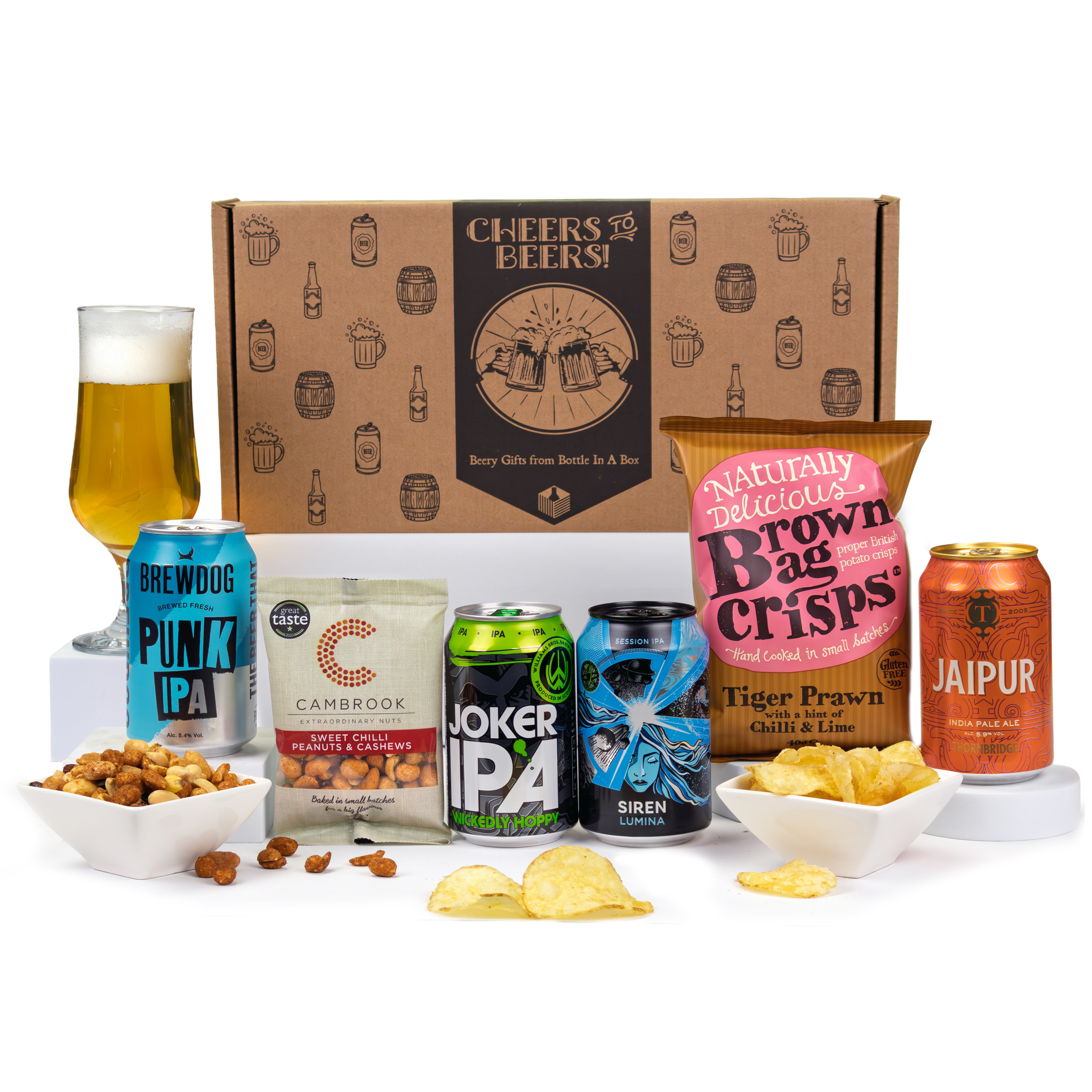 Craft Beer IPA Gift Hamper - Yumbles.com