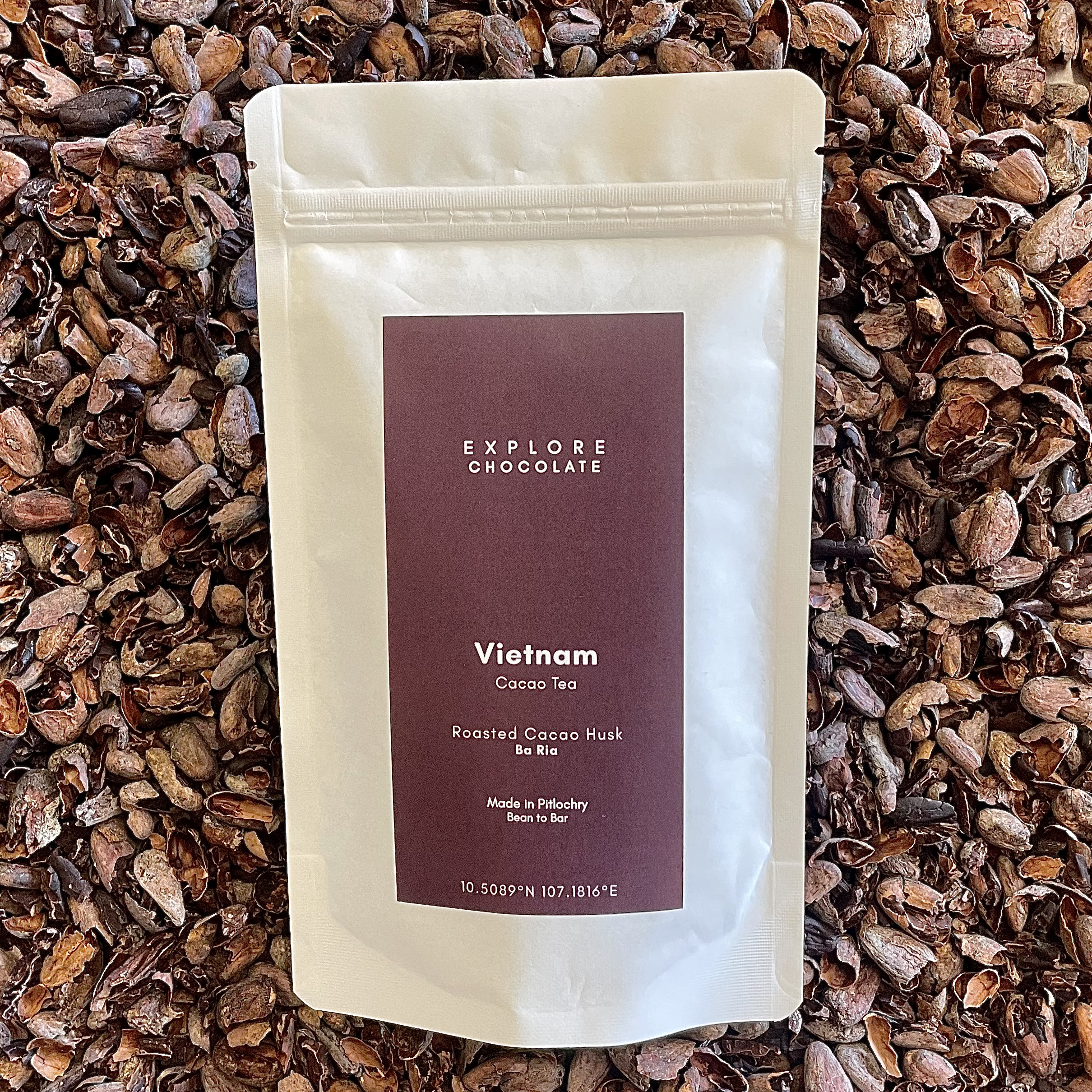 Vietnam Ba Ria Single Origin Cacao Tea 70g - Yumbles.com