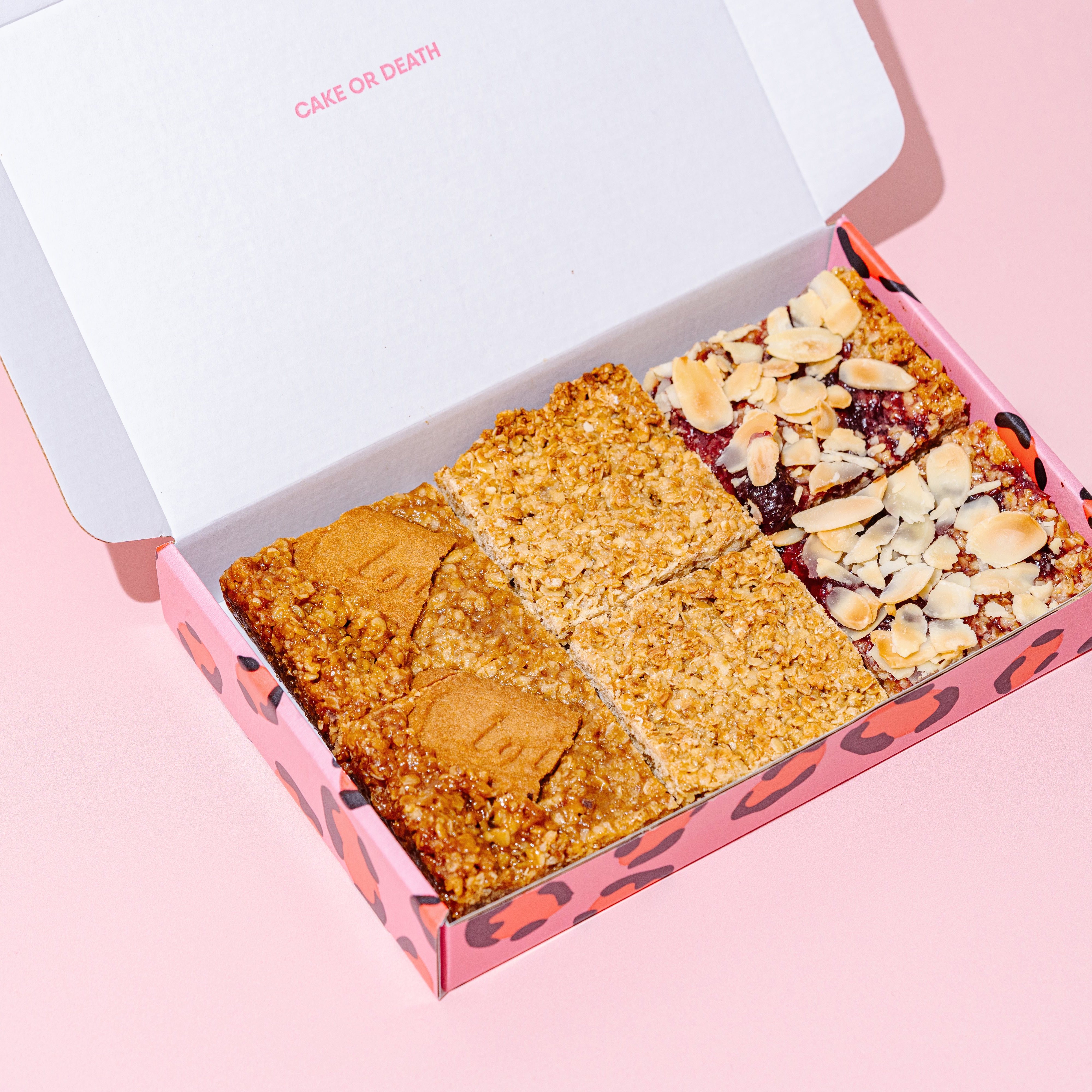 Mixed Vegan Flapjack Box - Letterbox Friendly - Yumbles.com