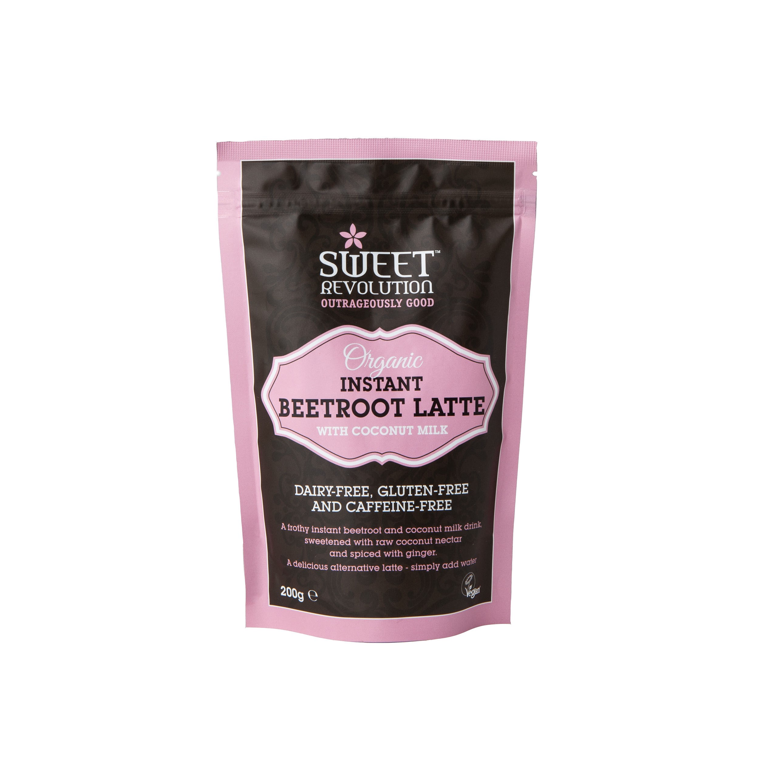 Organic Instant Beetroot Latte with Ginger 200g