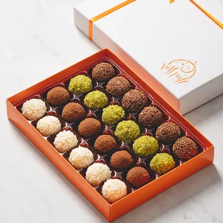 CHOCOLATE TRUFFLES & PRALINES
