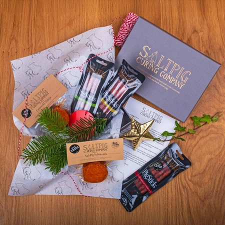 Snacking Charcuterie Christmas Gift Box
