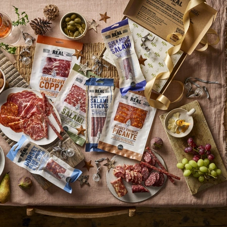 Festive Cured Meat Letterbox