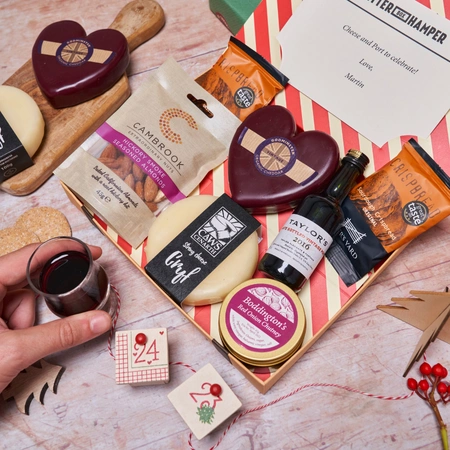 Cheese & Port Letter Box Hamper
