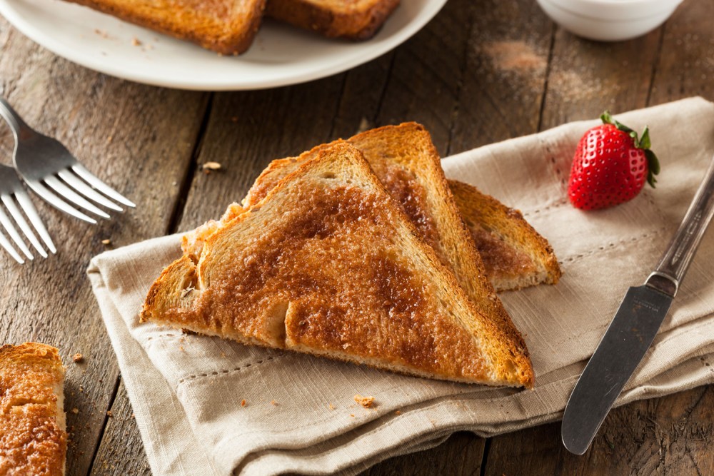 Healthy Cinnamon Toast