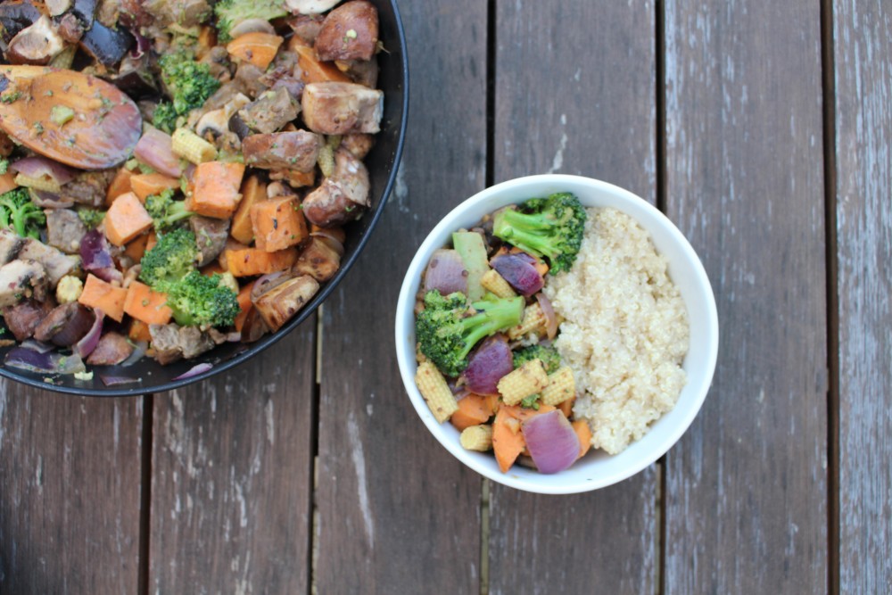 Satay Vegetable Stir Fry