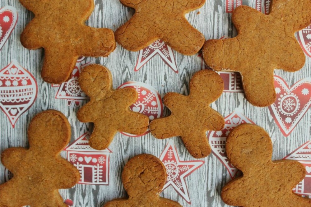 Gluten and Dairy-Free Healthier Gingerbread Men