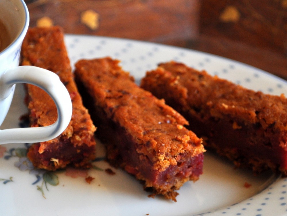 Spiced Beetroot and Sweet Potato Tea Bread