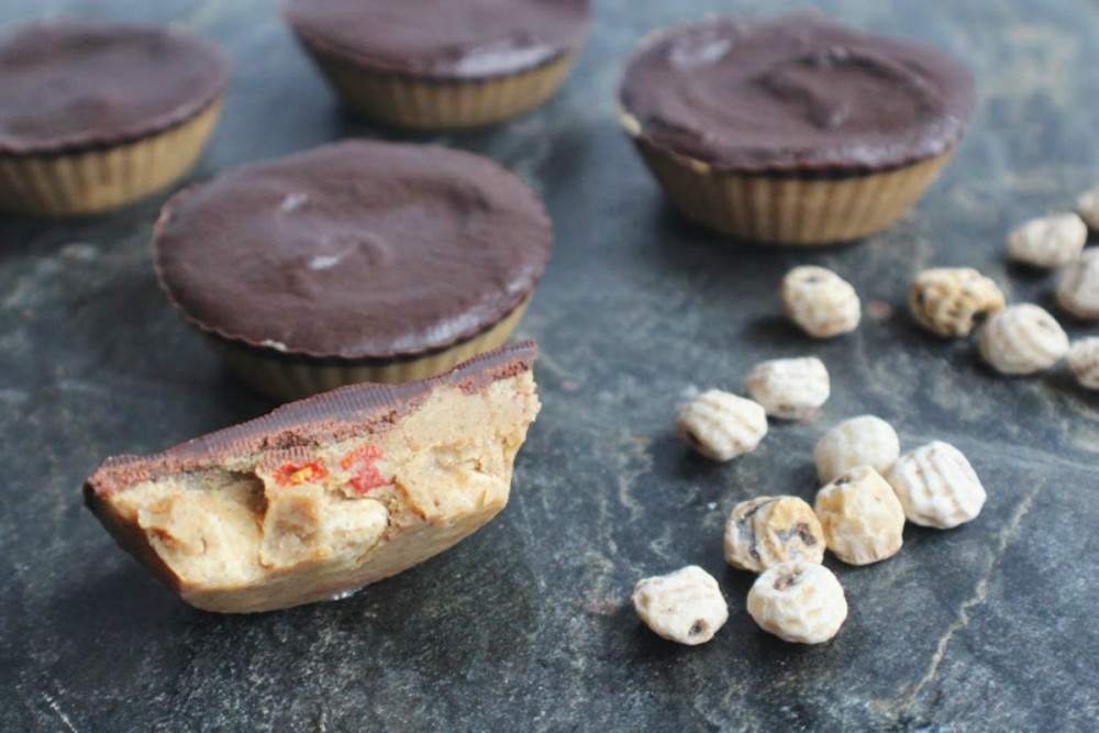Tiger Nut & Goji Berry Clean Caramel Fudge Cups