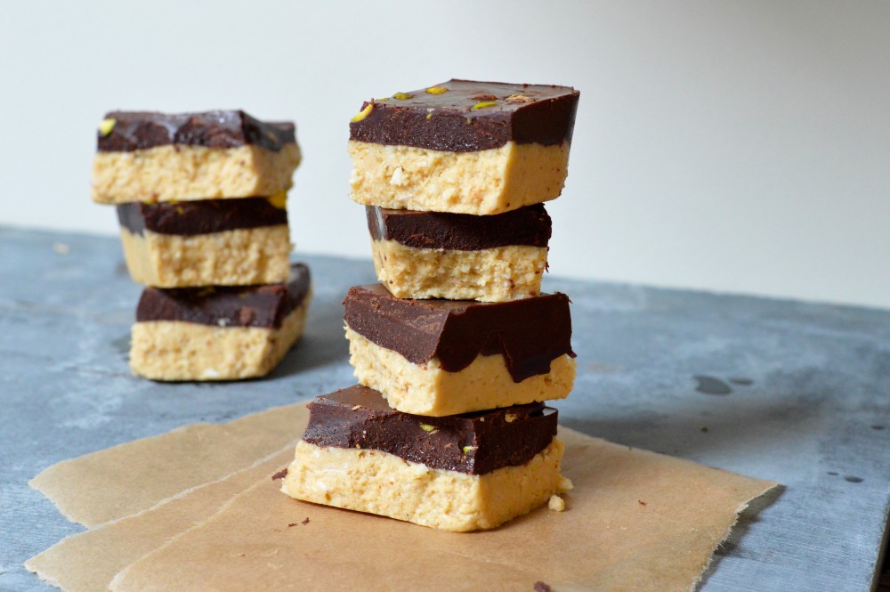 No-Bake Chocolate Shortbread