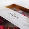 Raspberry 75% Solomon Island Christmas Chocolate Wreath