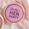 Personalised 'Hen Party' Giant Lollipops