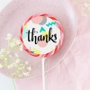 Squiggles 'Thank you' Giant Lollipop