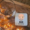 Personalised Father's Day Pint Glass and Coaster Set