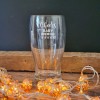 Personalised Father's Day Pint Glass and Coaster Set
