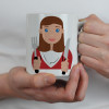 Personalise the mug to your recipient