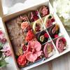 Handcrafted Chocolate Bar &amp; Orchid, Personalised Present