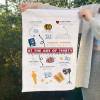 Personalised 30th Birthday 1992 Microfibre Tea Towel