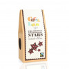 Dark Chocolate Raspberry Stars