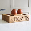 Personalised Wooden Egg Trays