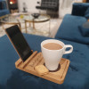 Tea and biscuit coaster