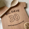 Personalised Football Shirt Chopping Board