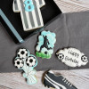 Personalised Football Fan Biscuit Gift