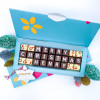 Merry Christmas Chocolates with Personalised Name