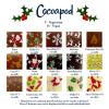 Merry Christmas Chocolates with Personalised Names