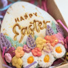 Personalised Wild Flower Easter Egg Postal Biscuit Gift Personalised Wild Flower Easter Egg Postal Biscuit Gift