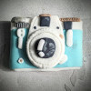 Retro Camera Letterbox Cookie